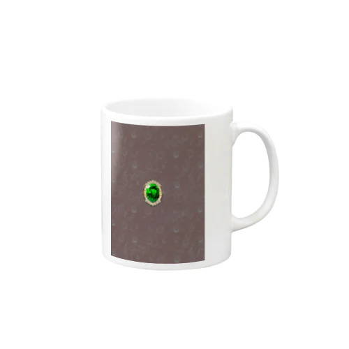 ガーネット(緑) Mug