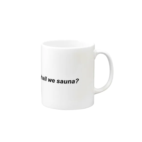 shall we sauna? Mug
