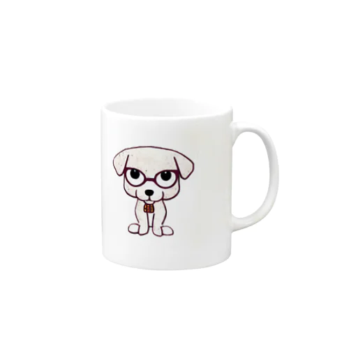 インテリワンちゃん Mug