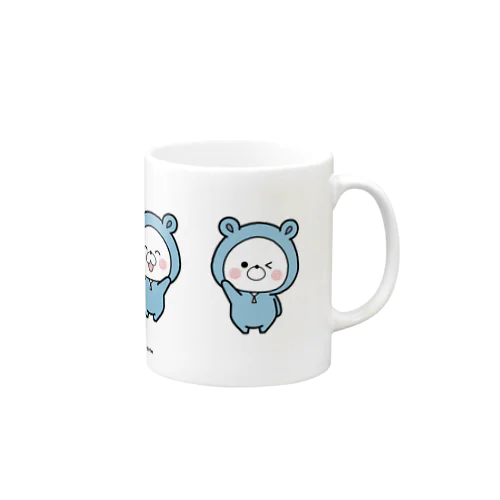 くまぽこ４ポーズ Mug