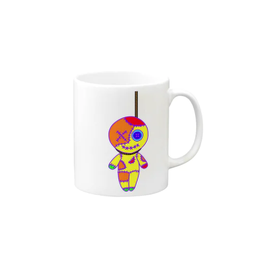 HANGING VOODOO DOLL VIVID Mug