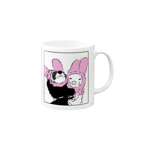 うさみみperi&mel PINk Mug