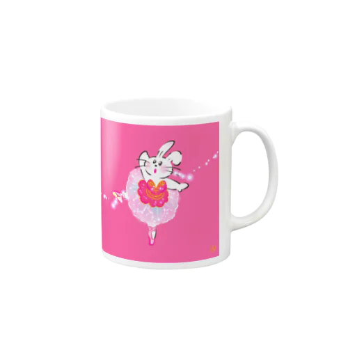 うさぎのバレリーナ（コッペリア） Mug