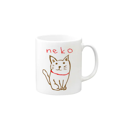 犬のようなネコちゃん Mug