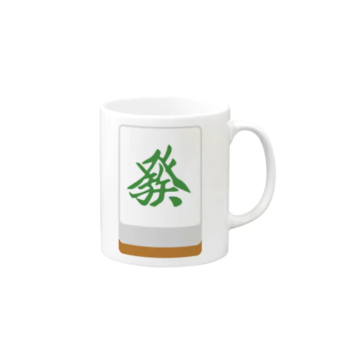 發 ( 麻雀グッズ ) Mug