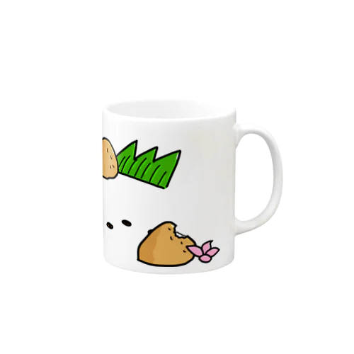 お散歩いなりくん Mug