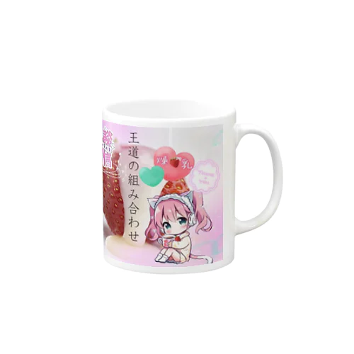 ちびキャラ 桃🍑 Mug