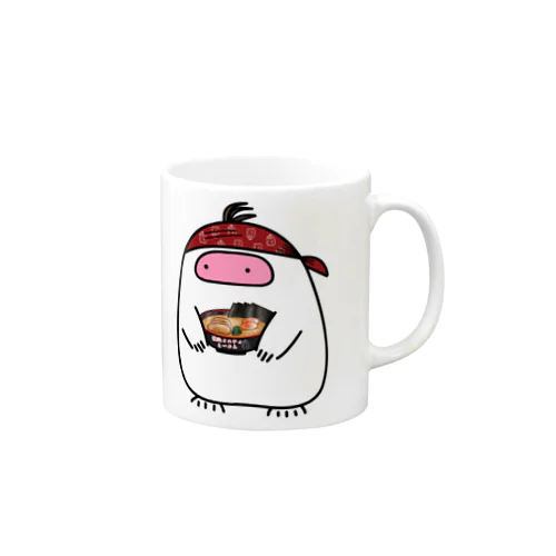 横浜イエティらーめんを作ってしまったイエティさん Mug