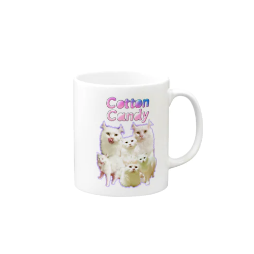 Cotton Candyな耳毛 Mug