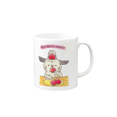 Strawberry time. Mug