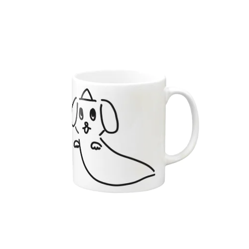 ゆうれいーぬ Mug