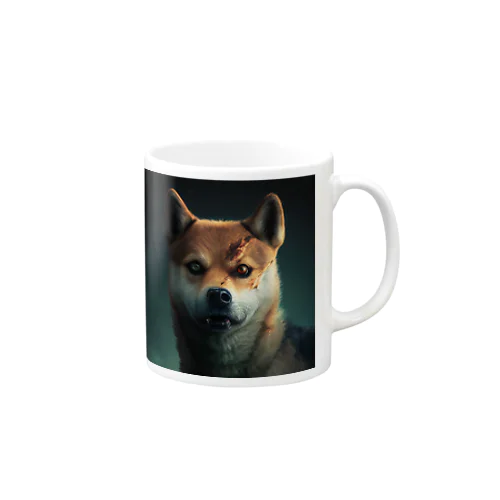 ゾンビ柴犬（Ver.1） Mug
