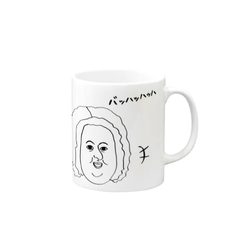 バッハッハ Mug