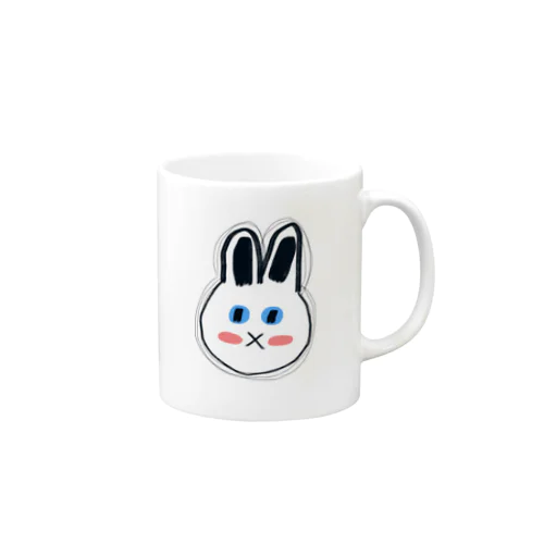 Unhappy bunny マグカップ