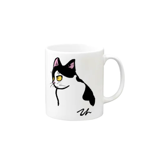 猫のテン Mug