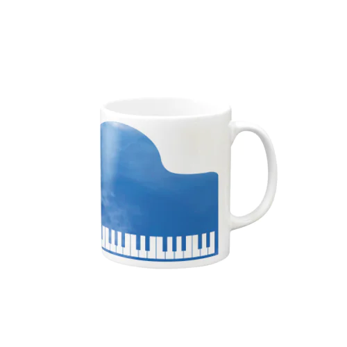 青空ピアノ Mug