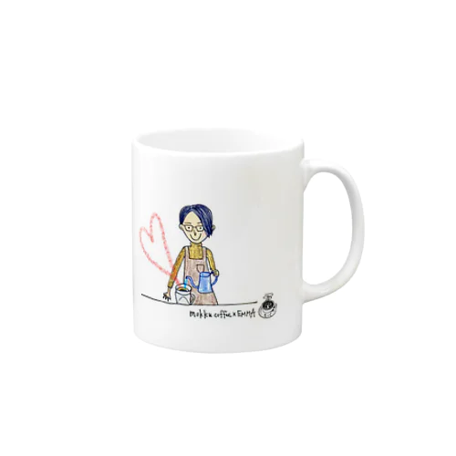 珈琲の店もっく×EMMAコラボアイテム Mug