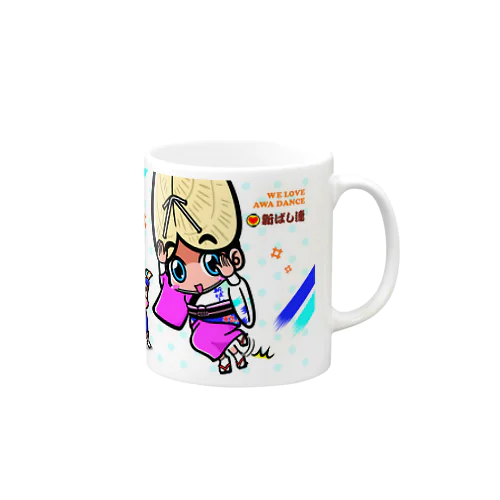 新ばし連マグカップ（阿波キャラ） Mug