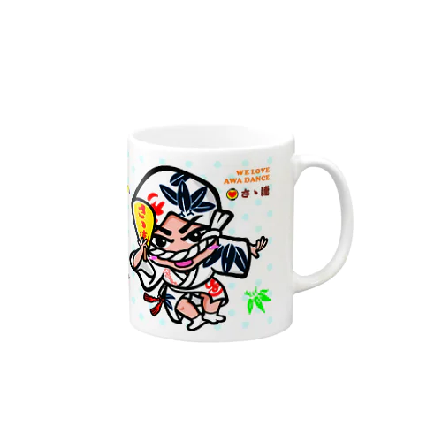 さゝ連マグカップ（阿波キャラ） Mug