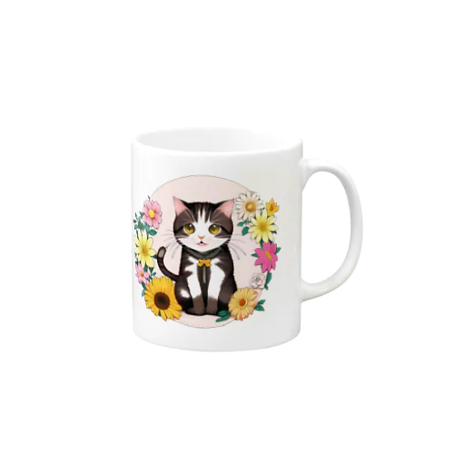 花猫ちゃん（茶） Mug