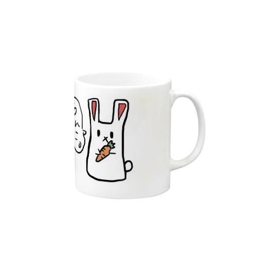 うんこウサギ Mug