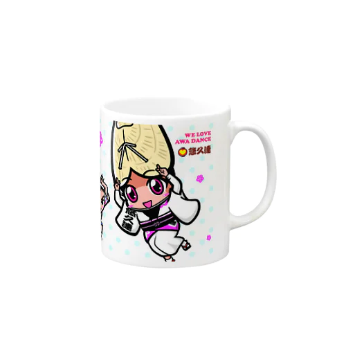 悠久連マグカップ（阿波キャラ） Mug