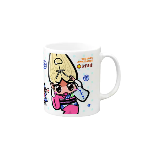 うずき連マグカップ（阿波キャラ） Mug