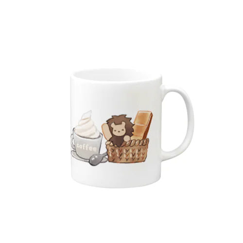 ライオンさん（モーニングセット） Mug