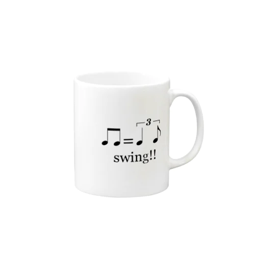 swing! 音楽 マグカップ