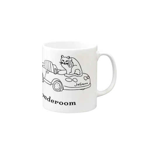 ニャンダールーム猫 Mug