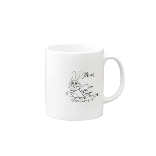 うさ怪獣ドリー Mug