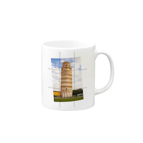 ART×名建築 ピサの斜塔 Mug