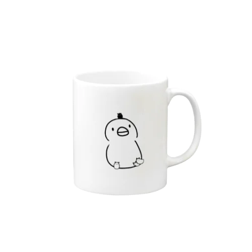 トリとネズミ Mug