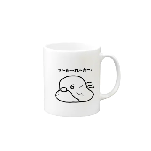 疲れたビビリペンギン Mug