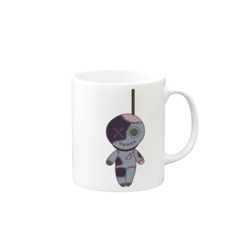 HANGING VOODOO DOLL SMOKEY Mug