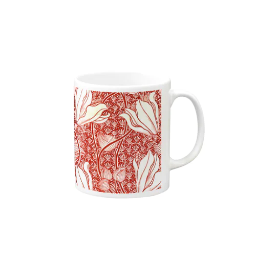 The Lily by William Morris Mug