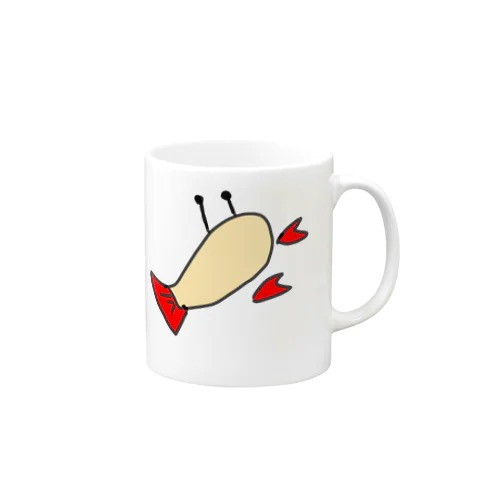 ザリガニの天ぷらくん Mug