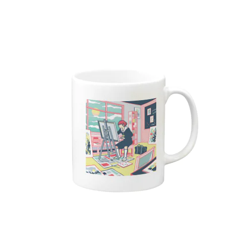 時間も忘れて Mug