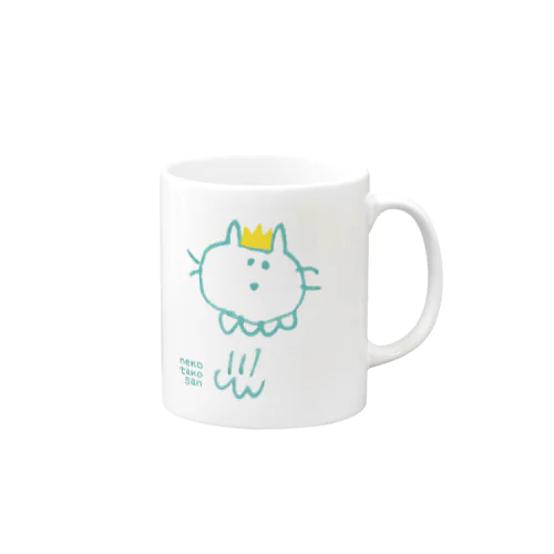 ねこタコさん(king) Mug