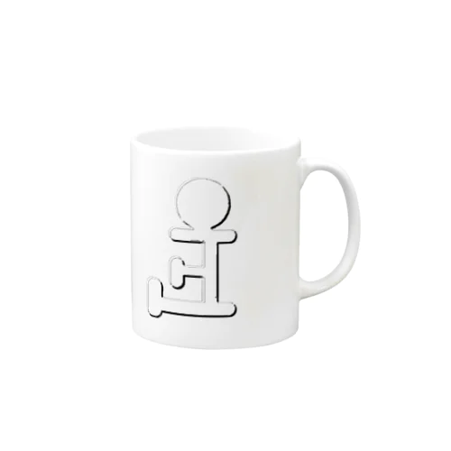 CocoCannon立体風ロゴ（表） マグカップ