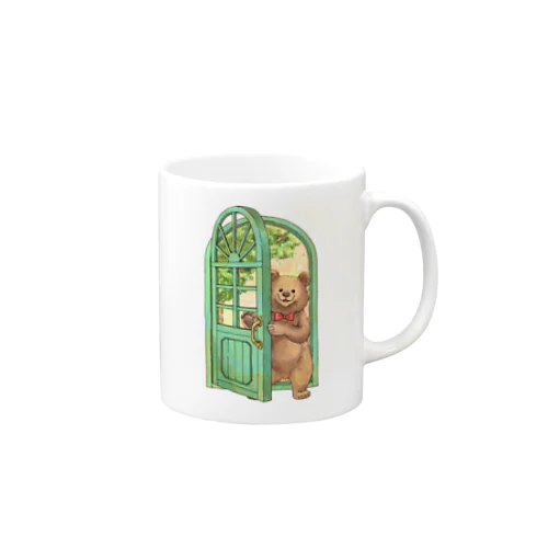 こんにちはクマさん Mug