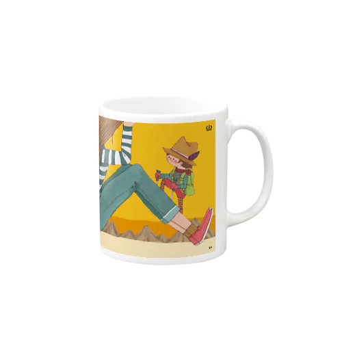 ひざこぞう登山 Mug