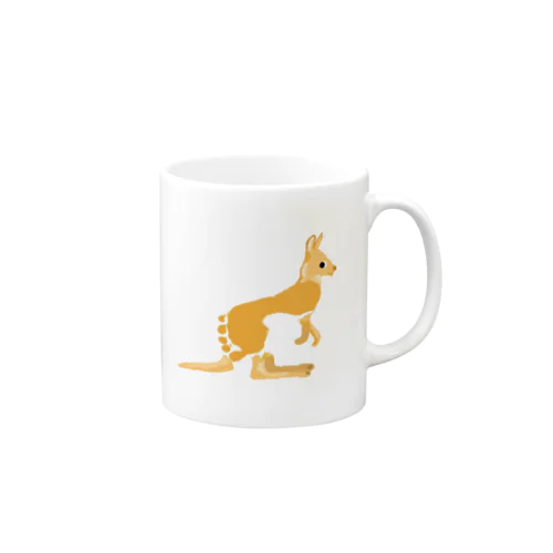 足うらカンガルー Mug