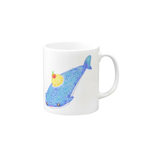 シ―フードアニマル　クリームソーダジンベイ Mug