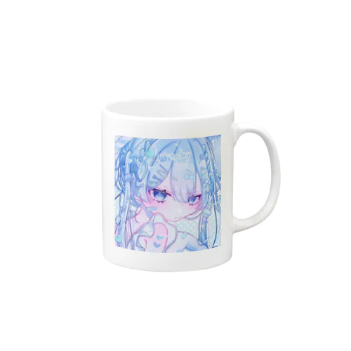 ホワイトデーくん💙🍬 Mug