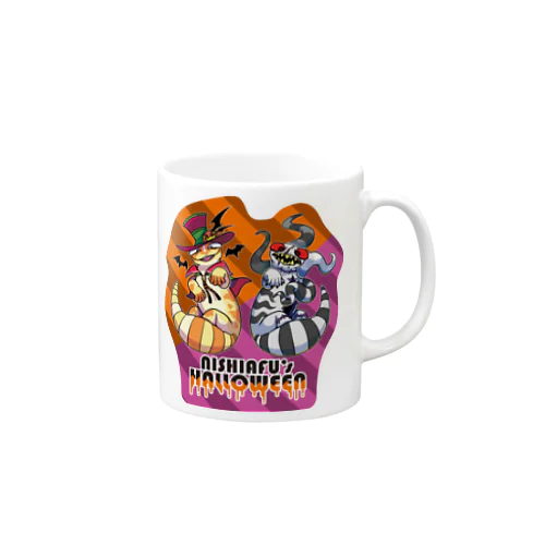 ニシアフリカトカゲモドキ(ハロウィン版) Mug