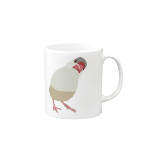 クリームイノ文鳥 Mug