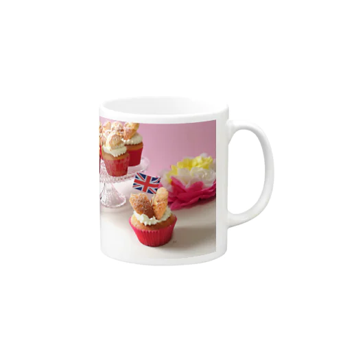 バタフライカップケーキ ソロ Mug