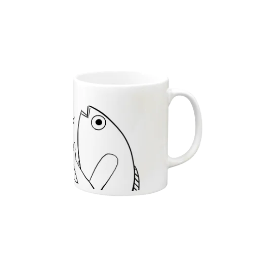 鮮度抜群！お人魚さん Mug