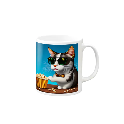 Popcorn Cat Mug